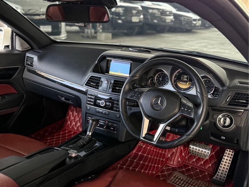 รหัสรถ WRT5891 2012 BENZ E-CLASS, E200 COUPE CGI AMG 5