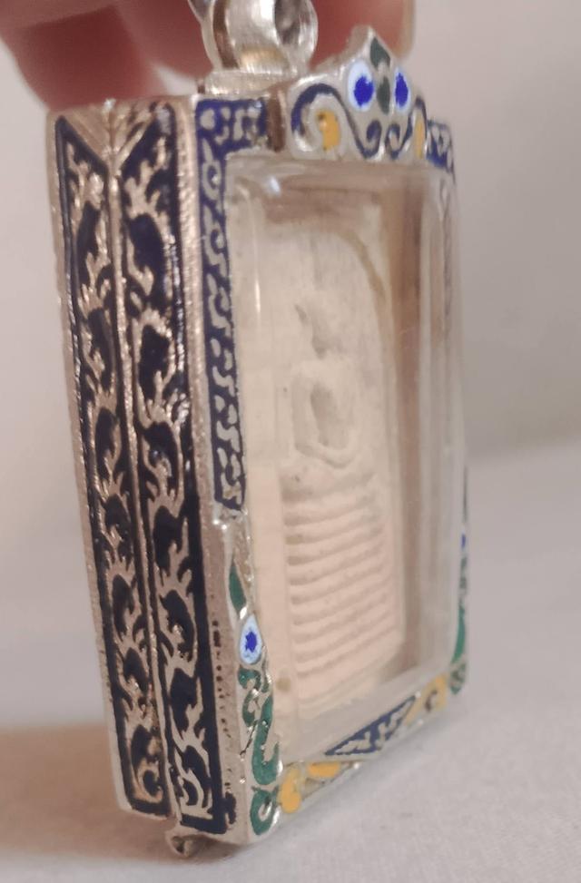 พระผงสมเด็จ!เกศไชโยเก้าชั้น หลัง ร.๕ หลวงปู่เจียม รูปที่ 2