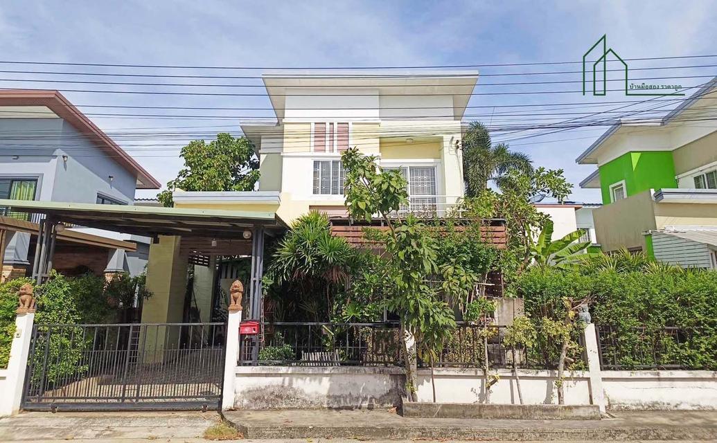 บ้านเดี่ยว 2 ชั้น หมู่บ้านฟลอร่าวิลล์ สุวินทวงศ์ เฟส 19 ฟรีโอน