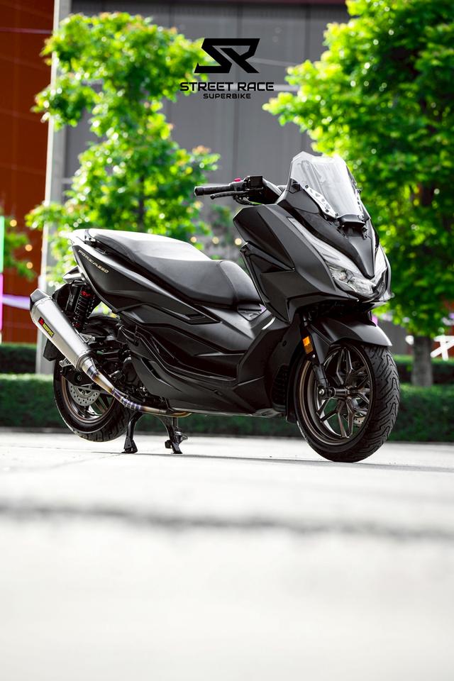 Forza350 ปี 2021 สีดำเข้ม ดุดัน แต่งครบพร้อมขี่!