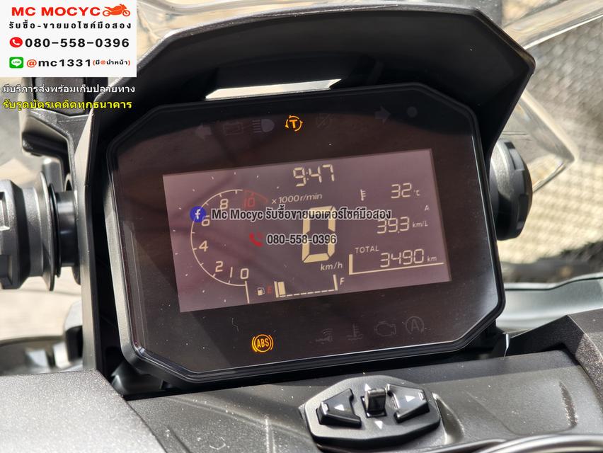Adv 160i 2023 วิ่ง3000โลแท้ รถบ้านแท้มือเดียว กุญแจบุคเซอวิสครบๆ สภาพใหม่มาก No1229   6