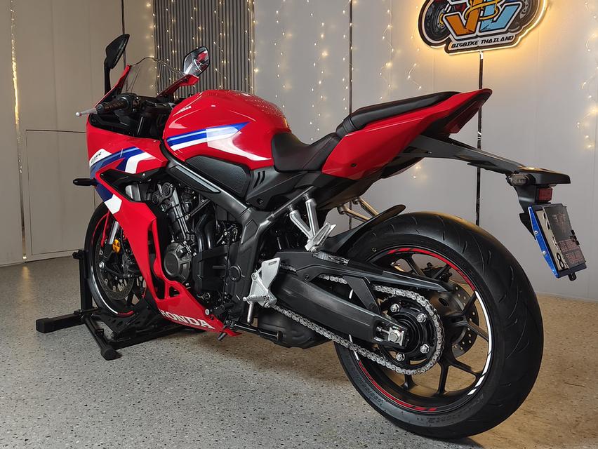HONDA CBR650Rจดปี24 จอสีTFT ไมล์5พัน รถมือเดียว ไร้ที่ติ รูปที่ 7