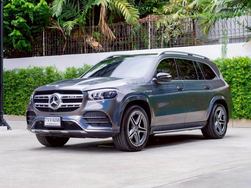 Mercedes-Benz GLS350d 4Matic ปี 2022 ตัวรถสีขาว