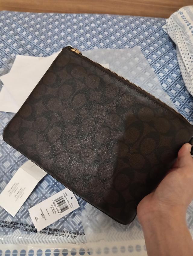 Coach Pouch Trio In Signature Canvas CC864 a IM/Light Khaki/Brown Multi  CC864 ㆍ IMUOH ㆍ ฝ รูปที่ 5