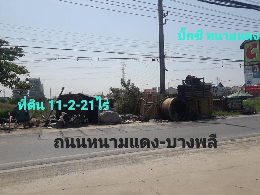 ขายที่ดิน ถมแล้ว ติดถนนหนามแดง - บางพลี 6