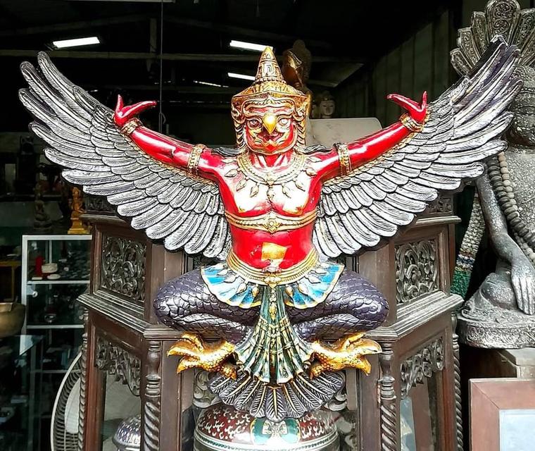 ครุฑแขวนผนัง รูปหล่อพญาครุฑ ขนาด70ซม 4
