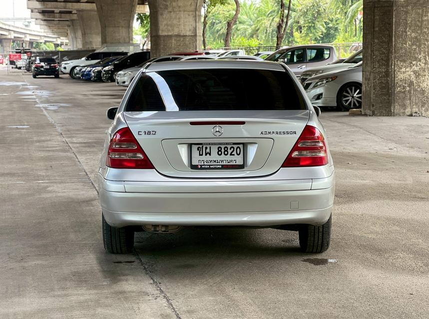 ขายรถ Benz C180K Classic W203 ปี 2004 สีเทา เกียร์ออโต้ 5