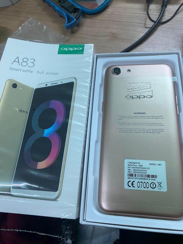 ขาย oppo a83 ใหม่แกะกล่อง 2