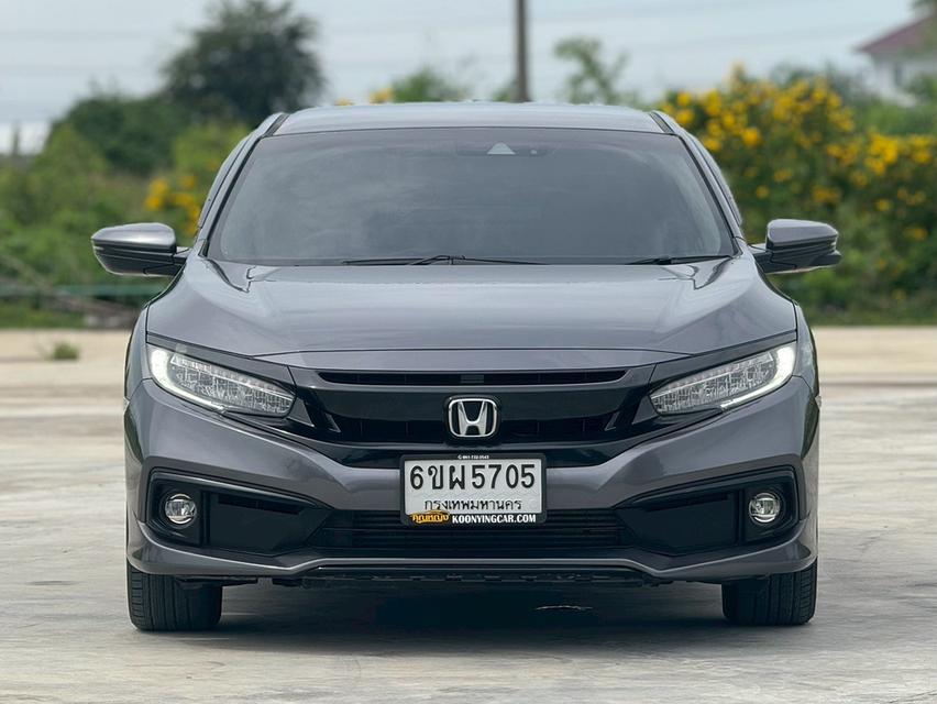 HONDA CIVIC FC  1.5 RS TURBO (MNC)  TOP ปี 2019 สีเทา  เกียรออโต้  5