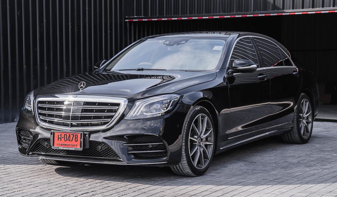 รหัสรถ 67GG5320 2016 BENZ S500e  โฉม W222 สีดำ แต่ง facelift  12