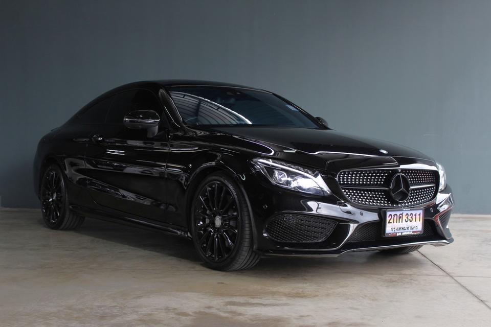 รหัสรถ  BM3311 Benz C250 Coupe AMG 2017 3