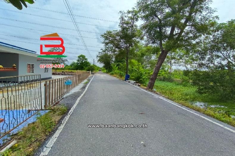 ที่ดินเปล่า หนองเสือ-คลอง 13 ซอยเกตุสิงห์ คลอง 13 เนื้อที่ 9 ไร่ ใกล้หมู่บ้านแสนสุข ถนนสาย ปท.3034 ตำบลหนองสามวัง อำเภอหนองสือ จังหวัดปทุมธานี 2