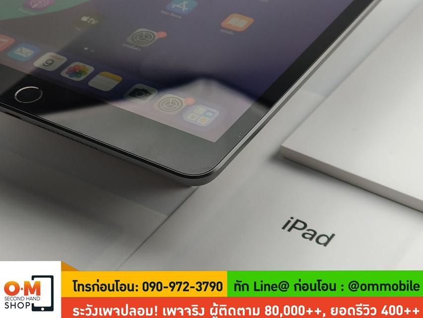 ขาย/แลก iPad Gen9 64GB Cellular + Wifi Space Gray ศูนย์ไทย สภาพสวยมาก ครบกล่อง เพียง 8,990 บาท  2