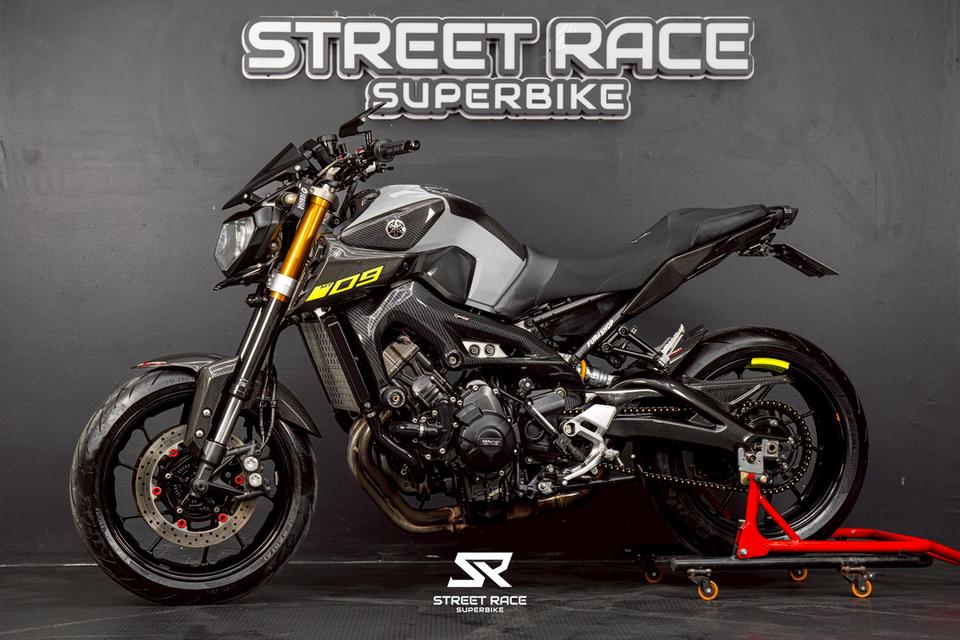 2016 Yamaha 🔥 mt-09 ปี 2016 🔥 สีเทาสุดเข้ม คาร์บอนแน่น ของแต่งจัดเต็ม พร้อมซิ่ง 😈🏍️ รูปที่ 4