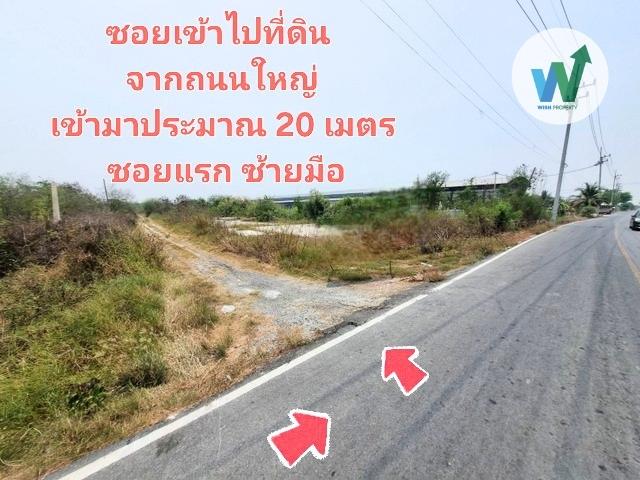 ขายที่ดิน 1 ไร่ บัวปากท่า ทำเลเชื่อม 3 จังหวัด บัวปากท่า บางเลน ใกล้จุดตัดถนน 3422 เชื่อมสุพรรณฯ-อยุธยา 4