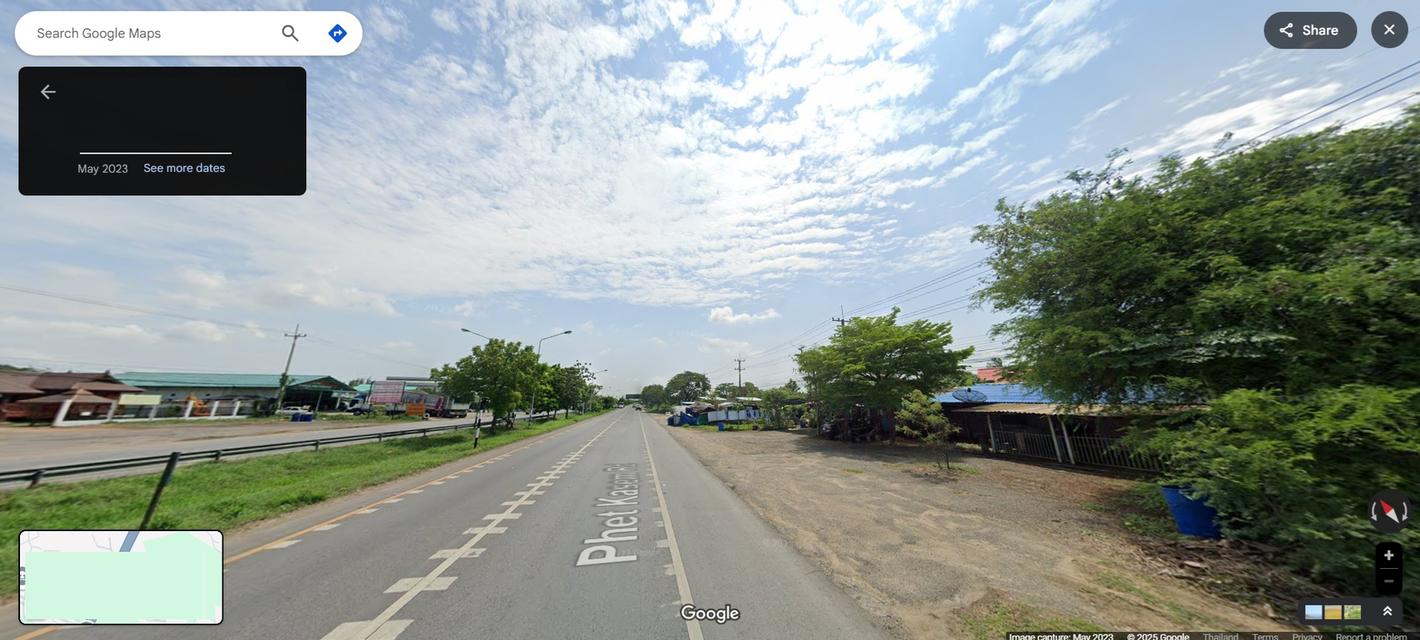 ที่ดินติดถนนเพชรเกษม ก่อนถึงสหกรณ์หนองโพ ราชบุรี 2