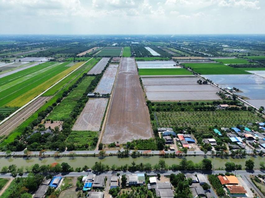 ขาย ที่ดิน คลอง 11 หนองเสือ รังสิต นครนายก 69 ไร่ 3 งาน 58 ตร.วา แปลงสี่เหลี่ยมสวย เหมาะทำโครงการจัดสรร