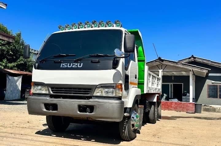 ปล่อยต่อรถบรรทุก 4 ล้อดั้มพ์ ISUZU NRR12F ปี 58  2