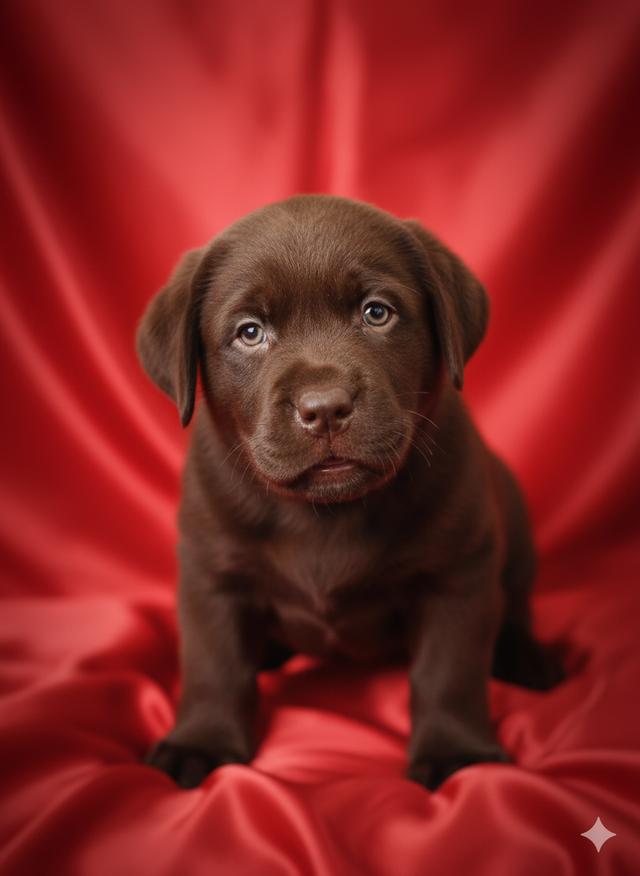 Chocolate Labradors  5