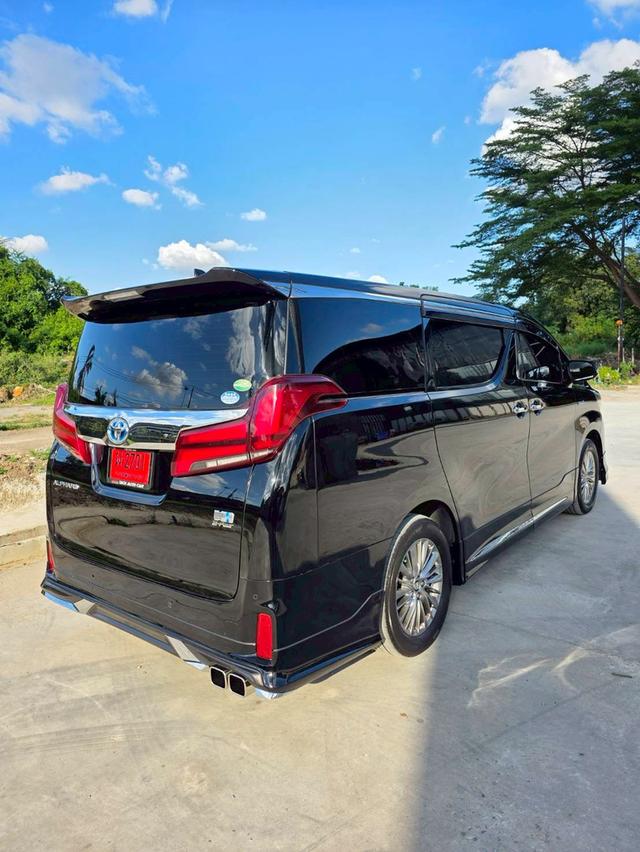 Toyota ALPHARD SRC E-Four สีดำ ปี 2019 ไมล์ 90,000 กม. 5