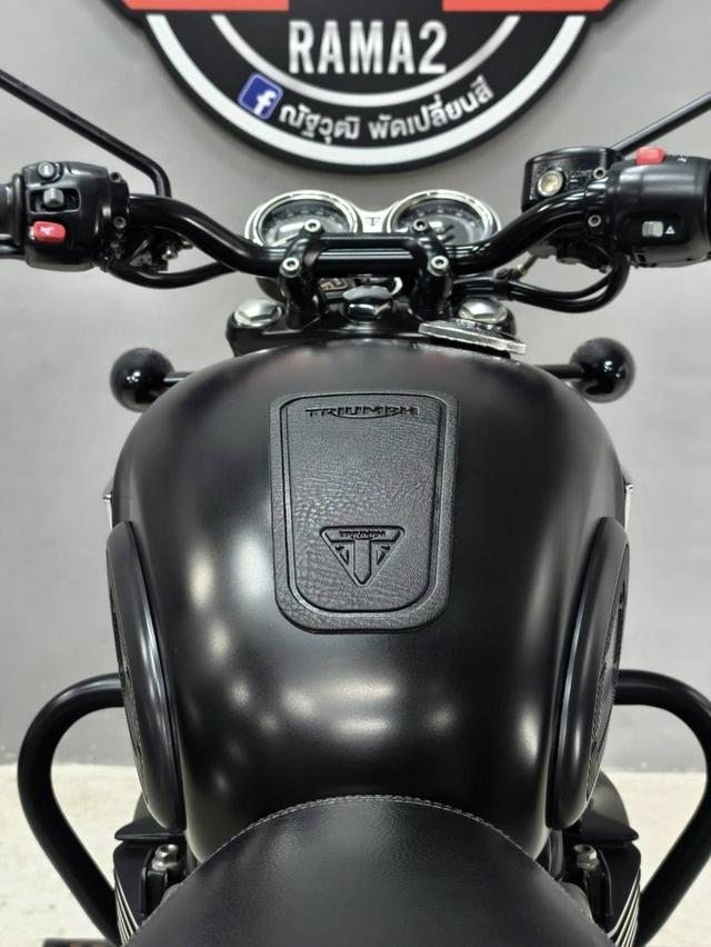 Triumph Bonneville T100 Black ปี 2019 abs หล่อๆ พร้อมขี่ใช้งาน รูปที่ 6
