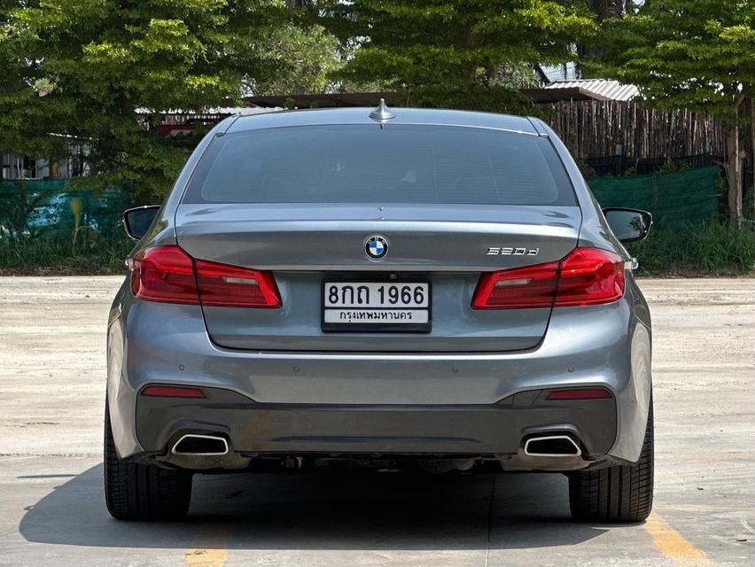 รหัสรถ PAT1966 BMW 520d M Sport สีเทาดำ ปี2019