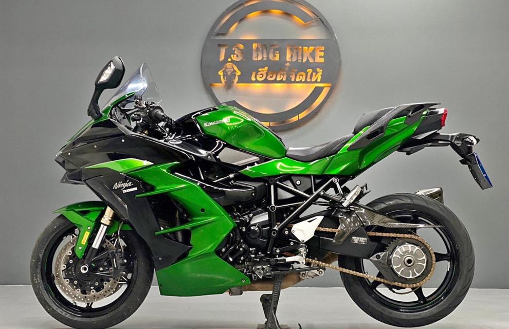 Kawasaki Ninja H2R สีเขียว ปี 2018 จังหวัด นครปฐม