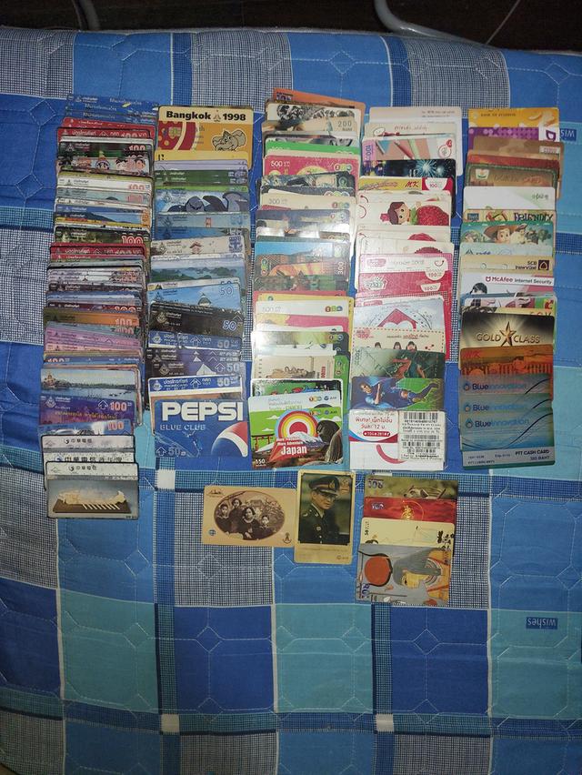 บัตรโทรศัพท์ใช้แล้วTOTดีพร้อม12Callhappytrue