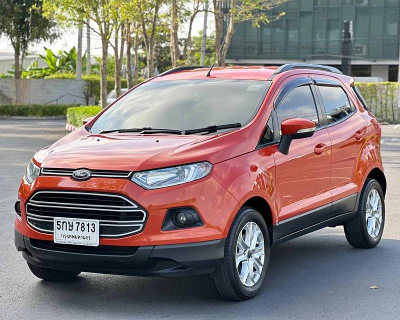 Ford EcoSport 1.5 Trend เกียร์ Auto สีส้ม ปี 2017 3