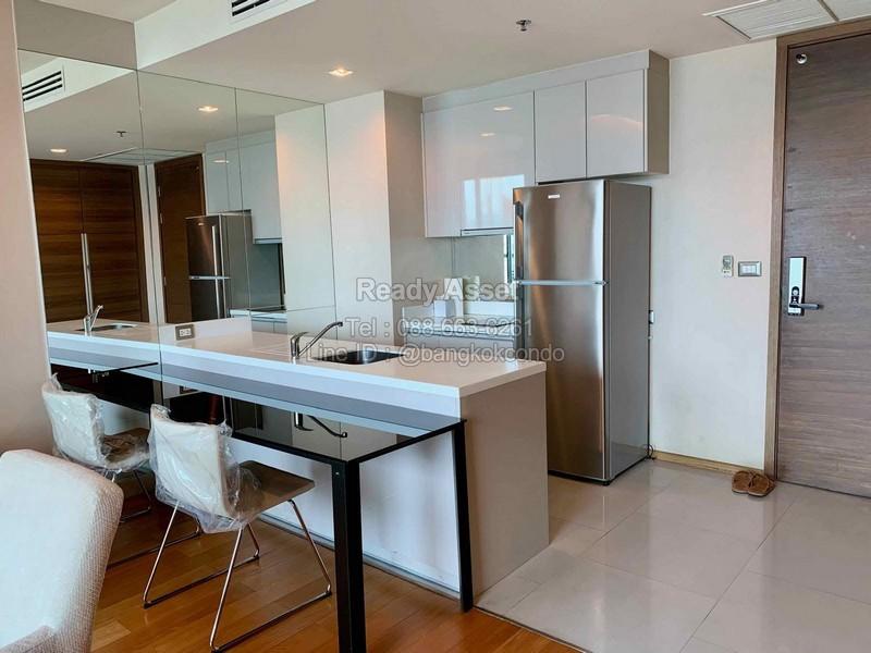 R68-01-008 ให้เช่าคอนโด THE ADDRESS สาทร ห้องขนาด 52 ตรม 1นอน 1น้ำ อุปกรณ์ เฟอร์นิเจอร์ ครบ พร้อมเข้าอยู่