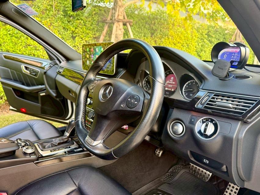 รหัสรถ AP4311 Mercedes-Benz #e200 #w212  ปี 2012 ชุดแต่ง AMG รอบคันจากโรงงาน สีขาว  12