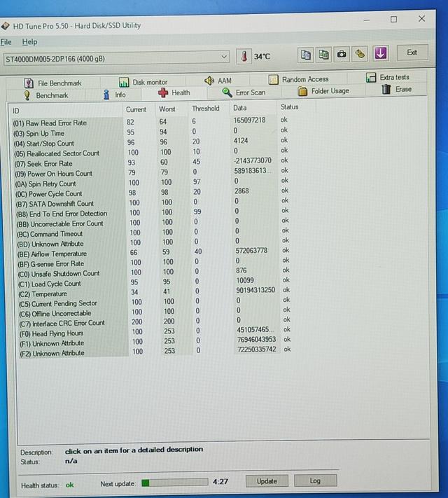 Hard Disk Seagate 4TB SATA3