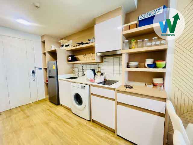เพลย์ คอนโดมิเนียม (Play Condominium)  ตรงข้าม กาดรินคำ เชียงใหม่ 2 ห้องนอน อยู่ชั้น 5 6