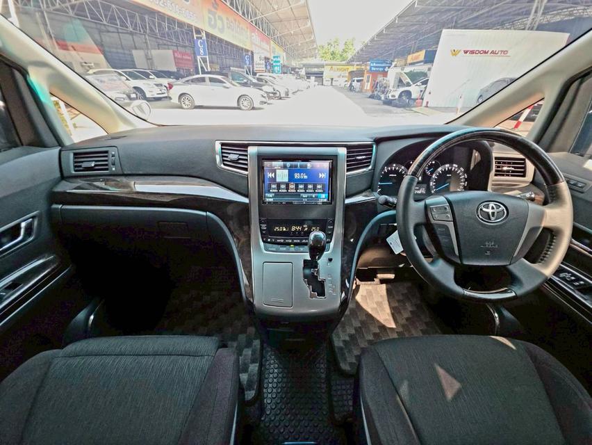 รหัสรถ SEZ8393 Toyota Vellfire 2.4 ZG Edition (ตัวท๊อป) เกียร์ ออโต้ เบนซิน สี ขาว ปี 2014 8