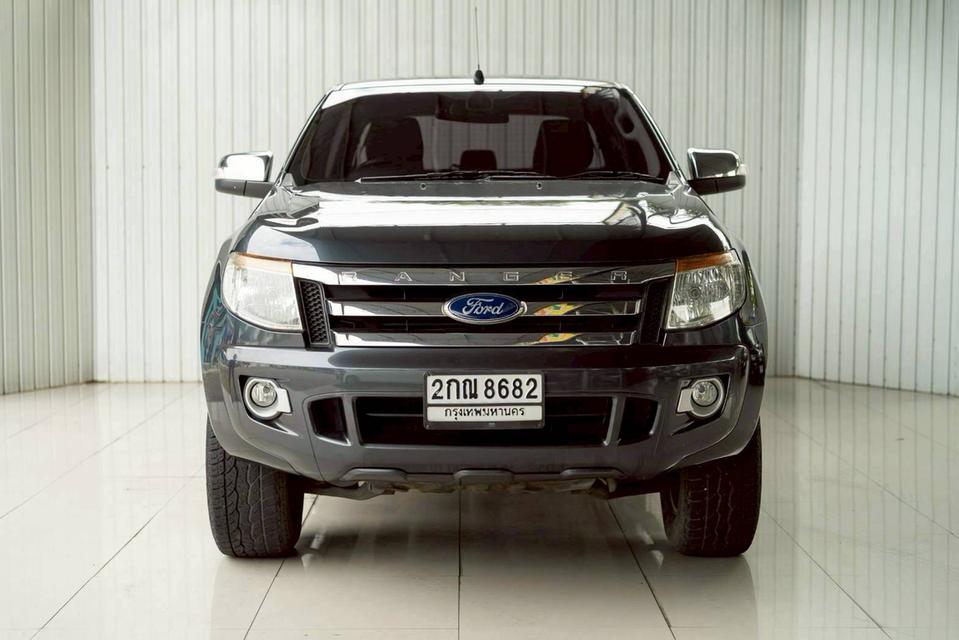 FORD RANGER 2.2 XLT ปี 2013 สีเทา โฉม HI-RIDER DOUBLE CAB รูปย่อยที่ 2