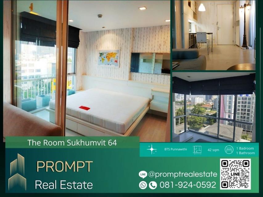 ST12506 - The Room Sukhumvit 64 - 42 sqm - BTS Punnawithi