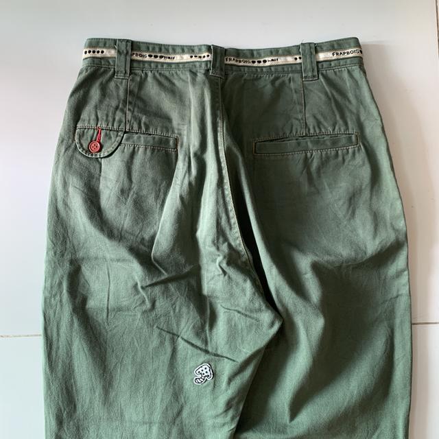 FRAPBOIS half Chino Pant สี Olive Green รูปย่อยที่ 3