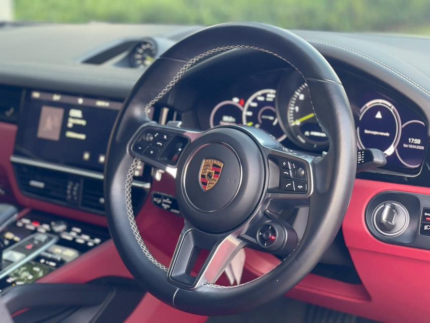 Porsche Cayenne Coupe E-Hybrid Sport Design 2021 สีขาว รถสวยมือเดียววิ่งน้อย ราคาพิเศษ รูปที่ 11