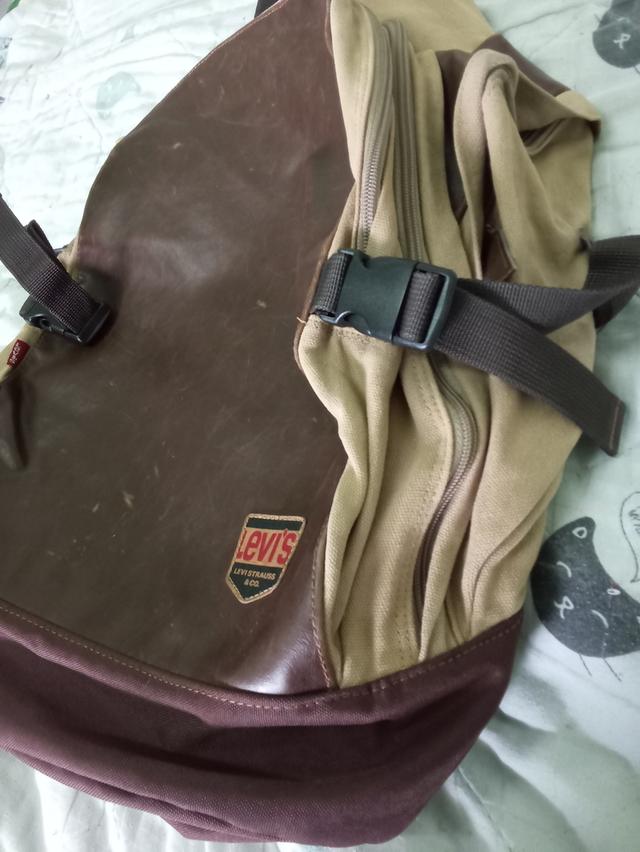 เป้Levi'sมือ2สภาพดี สีกากี รูปที่ 5