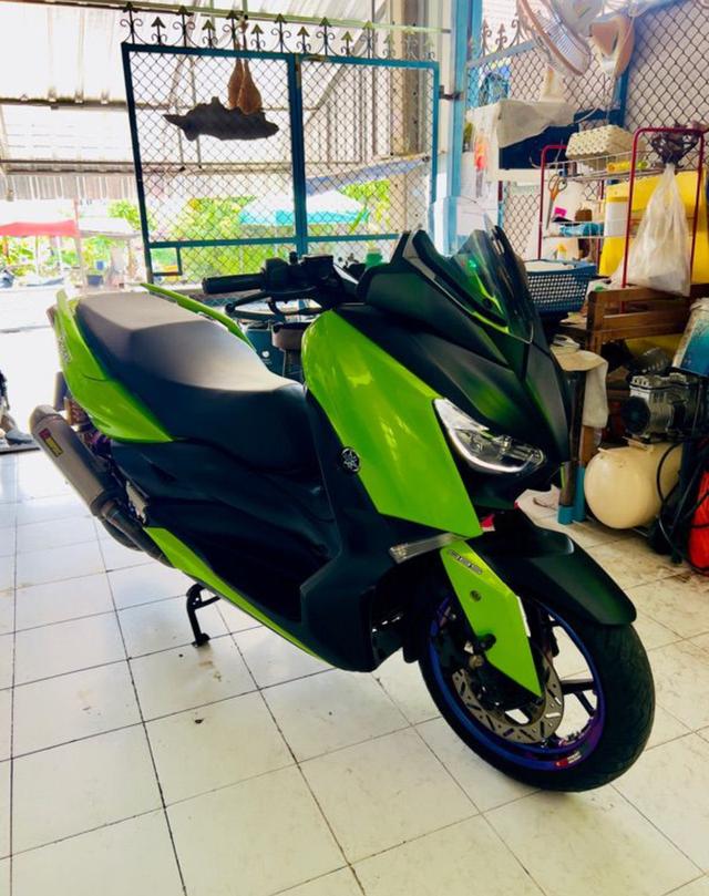 Yamaha Xmax300 สีเขียว 2