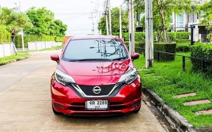 NISSAN NOTE 1.2V ปี 2018 สีแดง