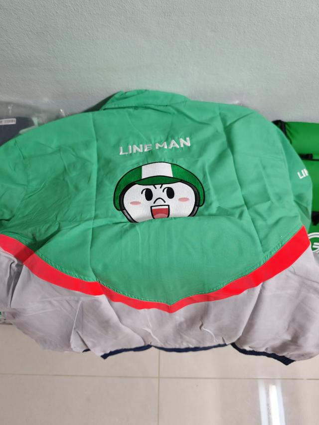 เสื้อLINEMANมือหนึ่งสนใจสอบถามรายละเอียดเพิ่มเติมได้นะคะ รูปย่อยที่ 4