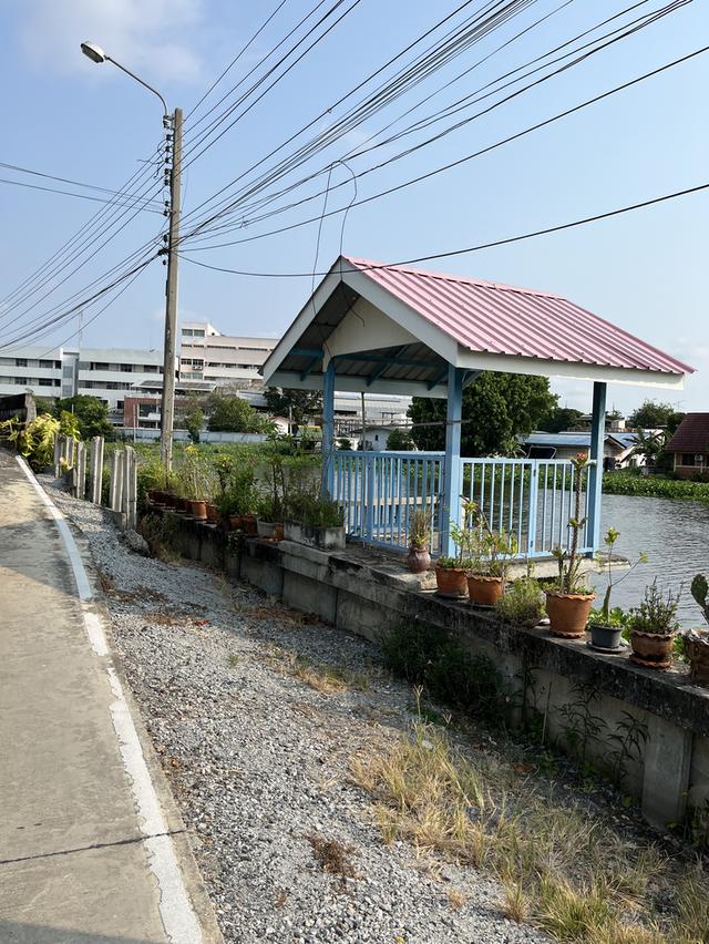 บ้านริมน้ำ 243 ตรว. บางบ่อ ขายถูก 8