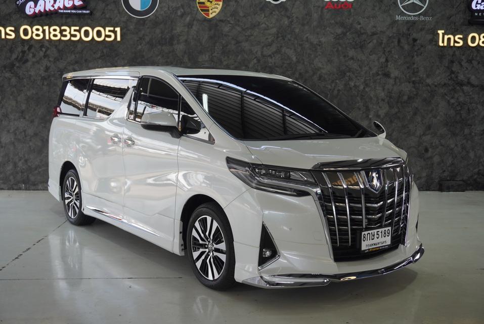 รหัสรถ JRS5189 เข้าใหม่ กับ Toyota Alphard 30 hybrid 2019 สีขาว 