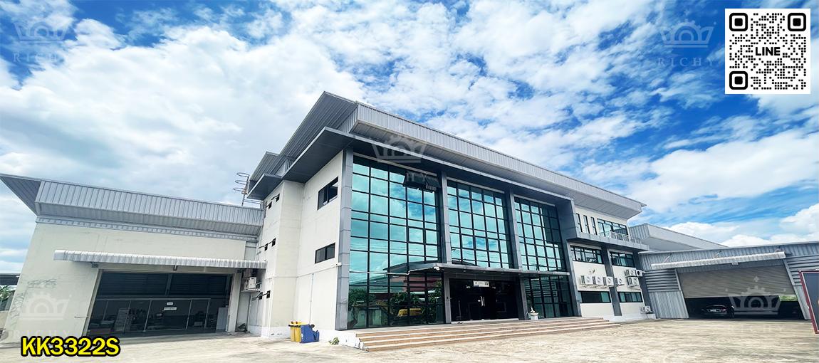 โรงงานสภาพใหม่ พร้อมใบ รง.4 แบตเตอรี่ เกือบ 3 ไร่ พื้นที่ใช้สอย 2,500 ตร.ม. พื้น Epoxy ทำเลดีเดินทางง่าย ใกล้พุทธสาคร เพียง 2 นาที - KK3322S 1