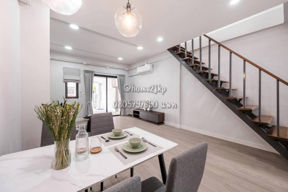 วังทองวิลเลจ 1 เสรีไทย บ้านสวย รีโนเวทใหม่ทั้งหลัง ทำเลเสรีไทย 5