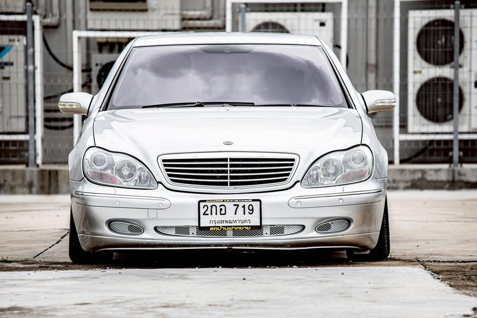 Benz S280 ปี 2001 สีเทา สวยมีทรง โช็คถุงลม