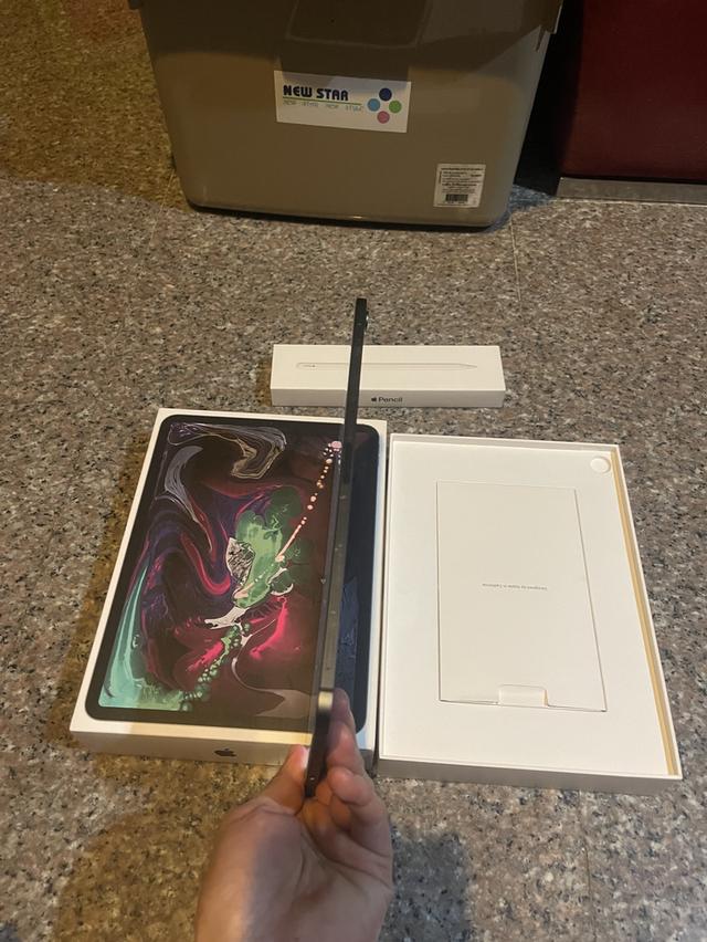 ขายiPadPro11นิ้วสีดำ256กิ๊กWifi Celluer ใส่ซิมได้ใช้งานดีถูกๆๆ 6