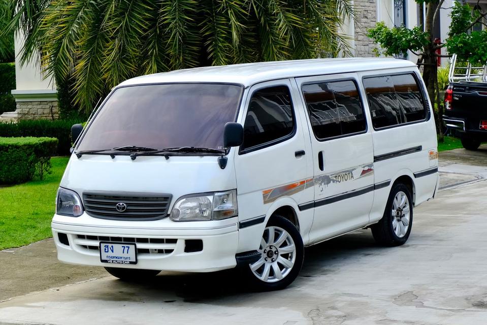 Toyota HIACE 3.0 ดีเซล เกียร์ธรรมดา ปี:2002 ราคา 109,000 โทร.092-263-9576 เอ๋