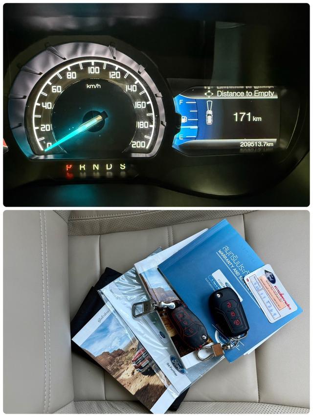 รหัสรถ CH8882 📌 FORD EVEREST 3.2 TITANIUM PLUS TOP 4WD SUNROOF NAVI ปี 2017จด18 15